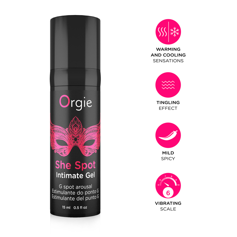 Гель для возбуждения точки G Orgie She Spot Intimate Gel, 15 мл