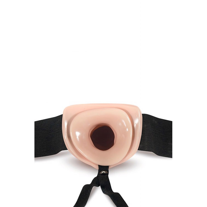 Фаллопротез DR. SKIN 7INCH HOLLOW STRAP ON VANILLA