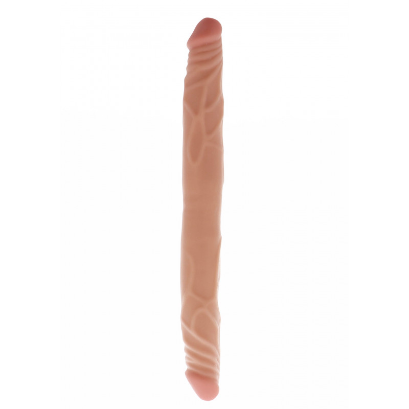 Фаллоимитатор двухсторонний ToyJoy Double Dong Light skin tone, 35 см