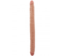 Фаллоимитатор двухсторонний ToyJoy Double Dong Light skin tone, 40 см