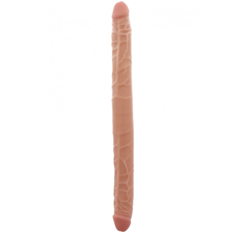 Фаллоимитатор двухсторонний ToyJoy Double Dong Light skin tone, 40 см