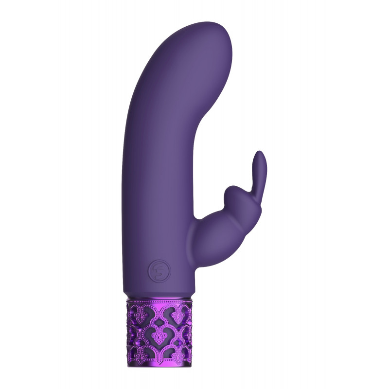 Мини-вибратор Dazzling - Rechargeable Silicone Bullet, фиолетовый