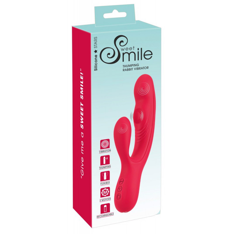Вибратор-кролик Sweet Smile Thumping Rabbit Vibrator