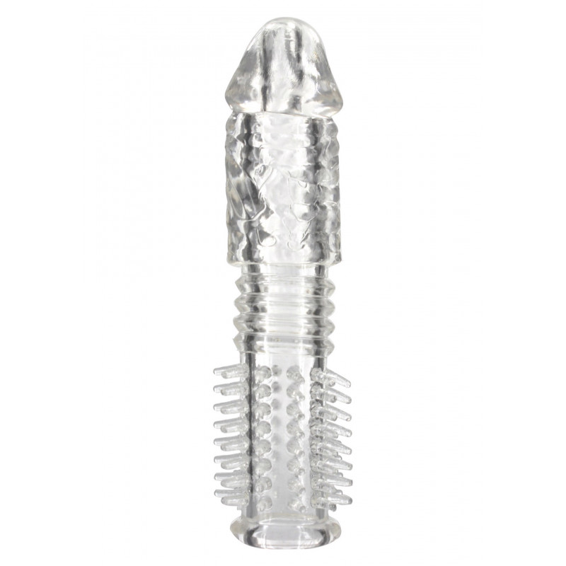 Насадка на пенис Penis Silicone Sleeve Transparent