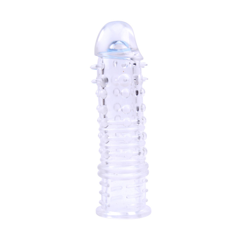 Насадка на пенис Swirls Sleeve-Clear
