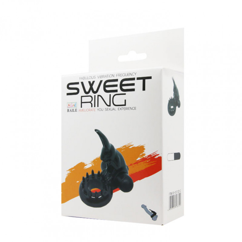 Эрекционное кольцо с вибрацией SWEET RING Vibration