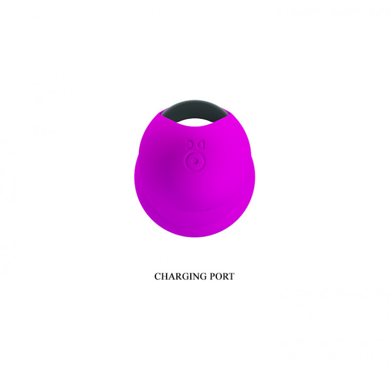 Вибромассажер 30 режимов вибраций PAUL Purple, USB 30 function