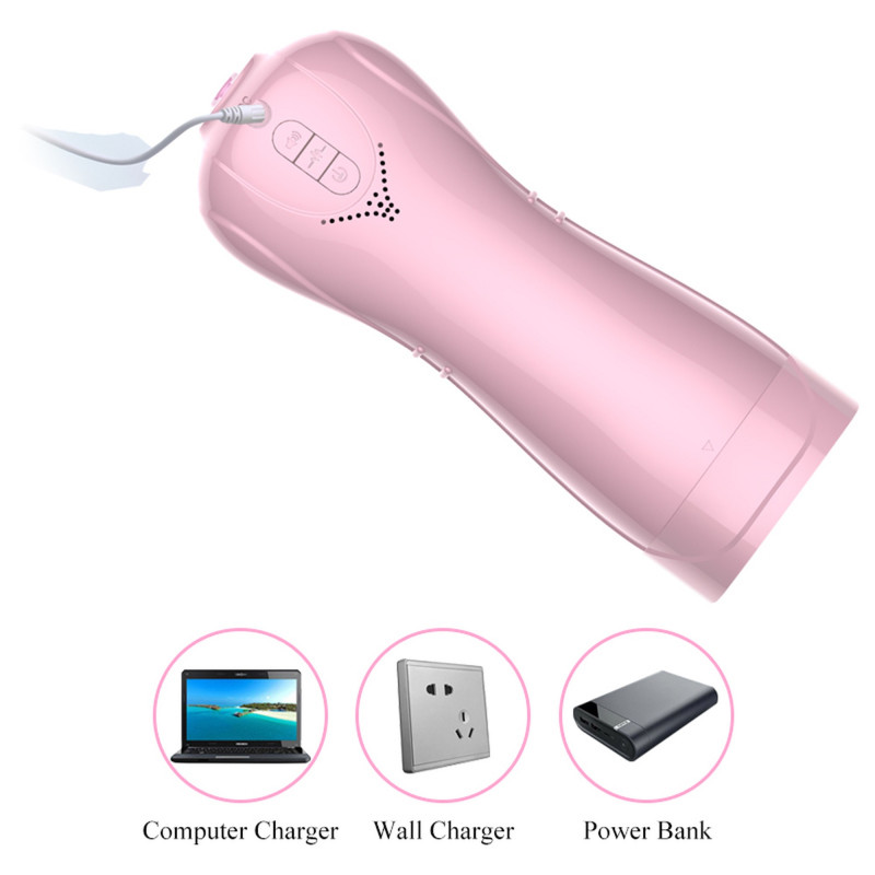 Мастурбатор 7+7 режимов Vibrating and Flashing Masturbation Cup