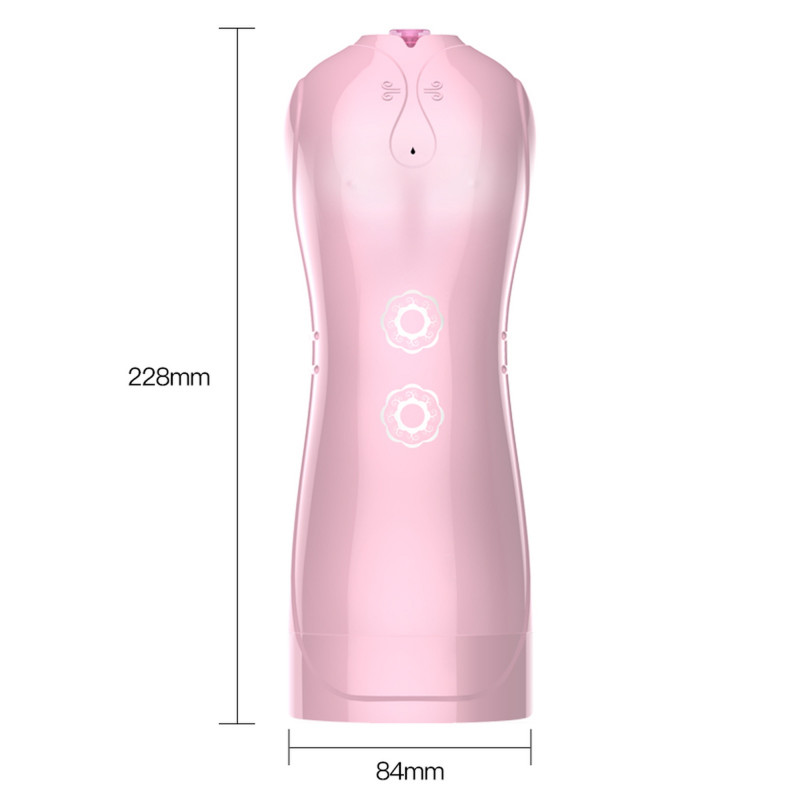 Мастурбатор 7+7 режимов Vibrating and Flashing Masturbation Cup