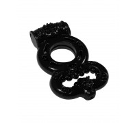 Эрекционное кольцо с вибрацией Cockring Rings Treadle black