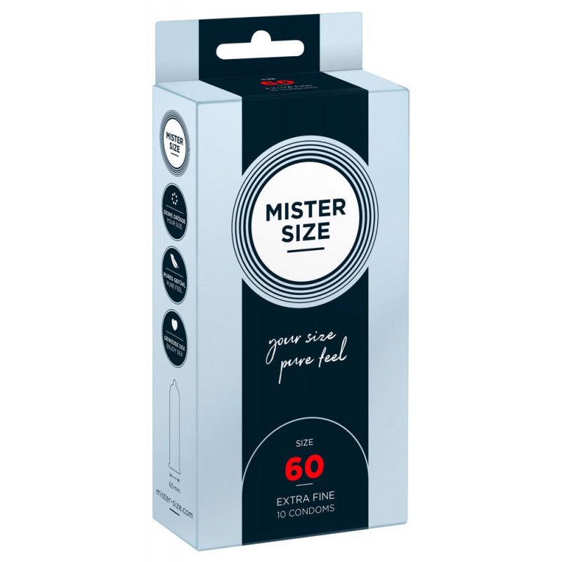 Презервативы Mister Size 60 мм, 10 шт