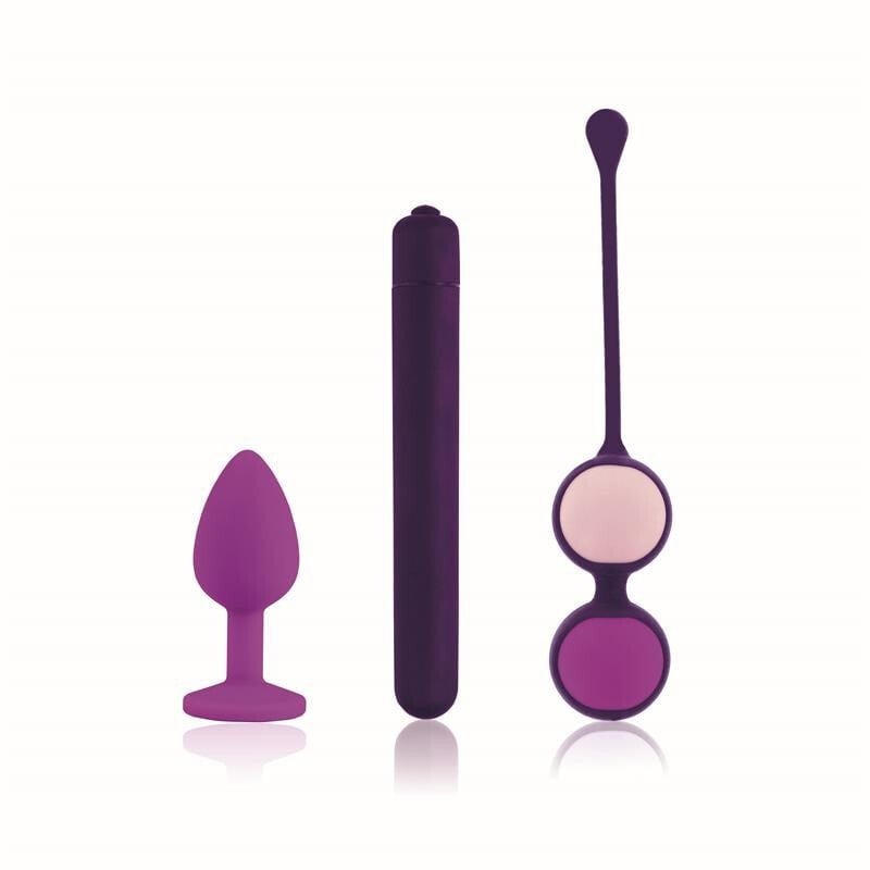 Набор из 3 игрушек с сумочкой essentials first vibe kit