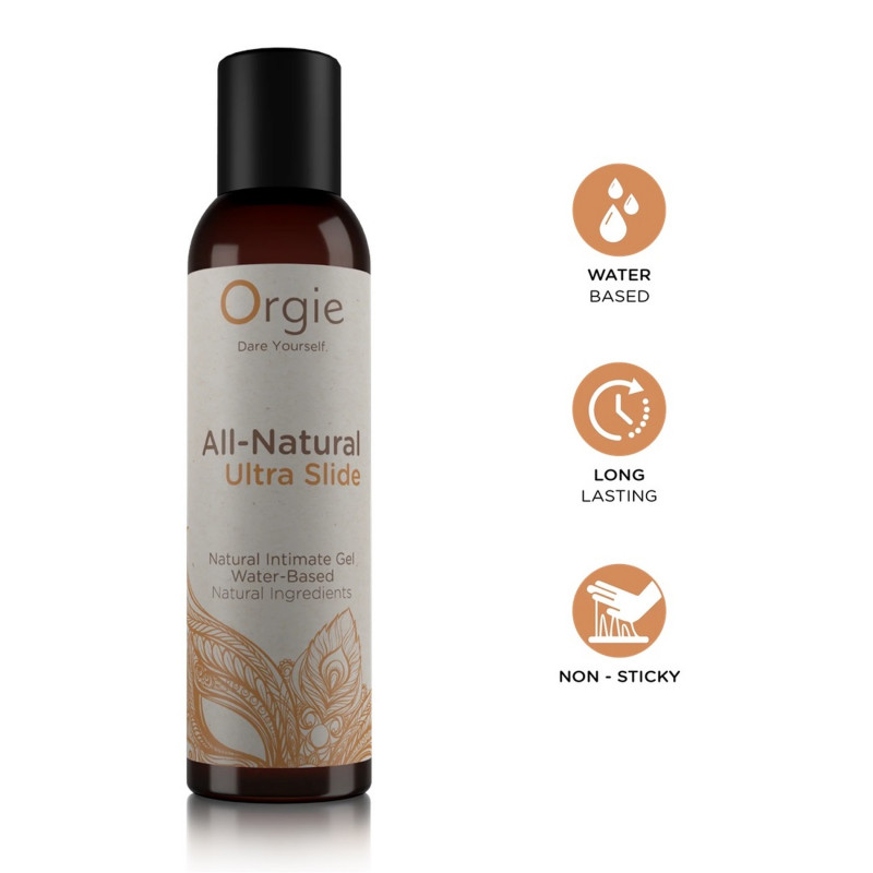 Натуральная смазка на водной основе ультра-скользкая Orgie All - Natural Ultra Slide, 150 мл