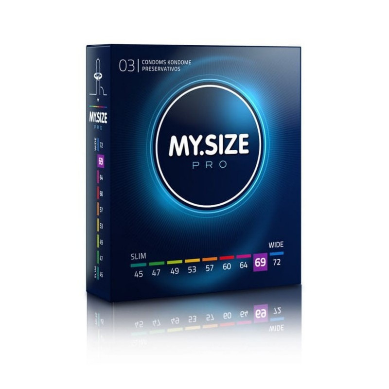 Презервативы MYSIZE 69 мм, 3 шт