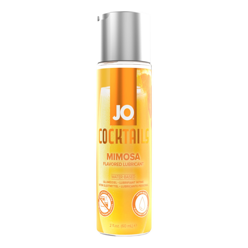 Гель-смазка на водной основе со вкусом мимозы System JO - H2O Lubricant Cocktails Mimosa, 60 мл