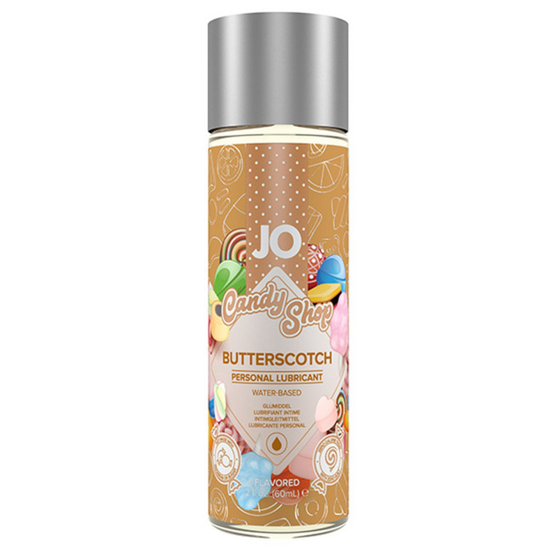 Гель-смазка на водной основе со вкусом ириски System JO - Candy Shop H2O Butterscotch Lubricant, 60 мл