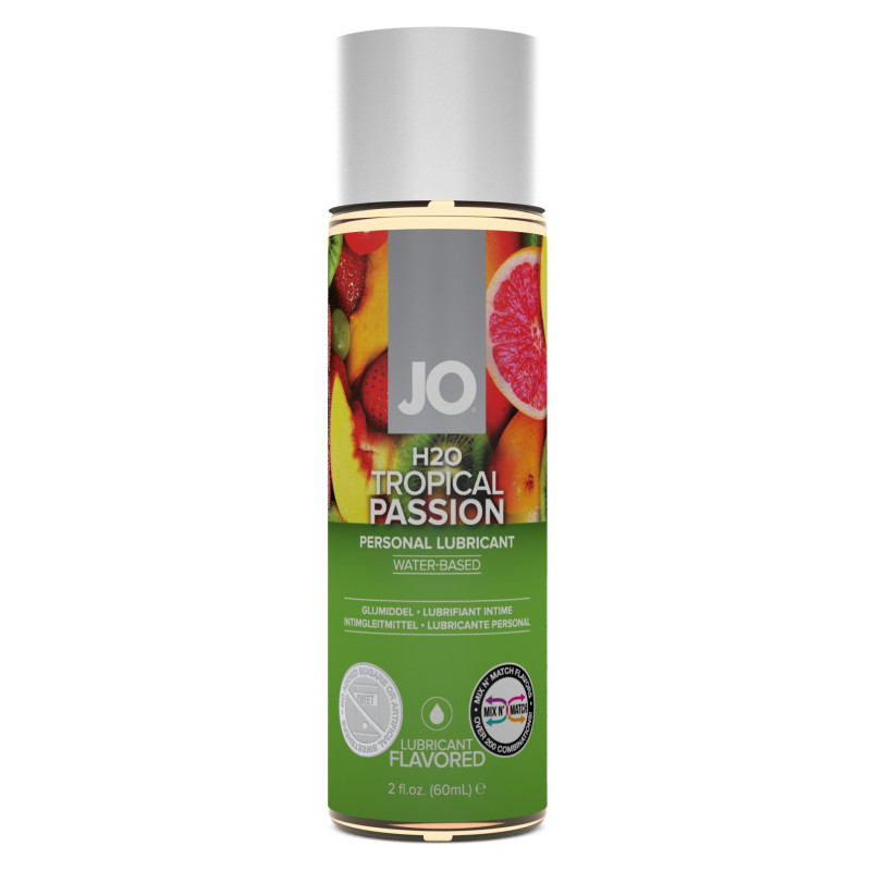 Гель-смазка на водной основе со вкусом тропических фруктов System JO - H2O Lubricant Tropical Passion, 60 мл