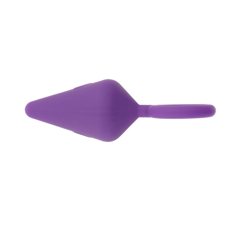 Анальная пробка силиконовая Candy Plug S-Purple