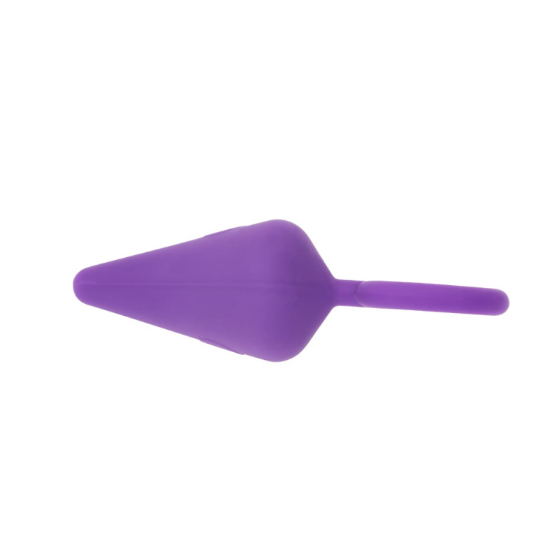 Анальная пробка силиконовая Candy Plug M-Purple