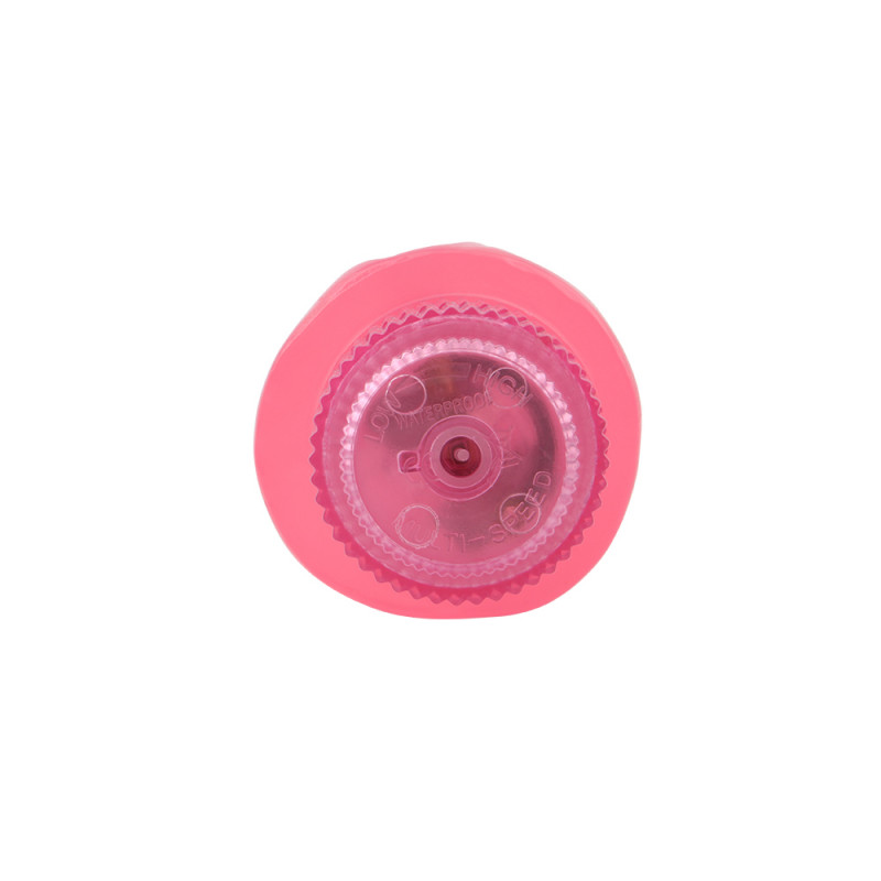 Реалистичный вибратор Hi-Rubber 8.8 Inch Dildo - Pink, 23 см