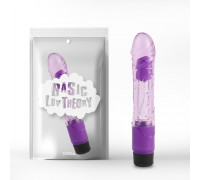 Реалистичный вибратор Basic Luv Theory 9 Realistic Vibe-Purple