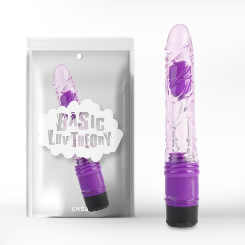 Реалистичный вибратор 8.8''Realistic Vibe-Purple