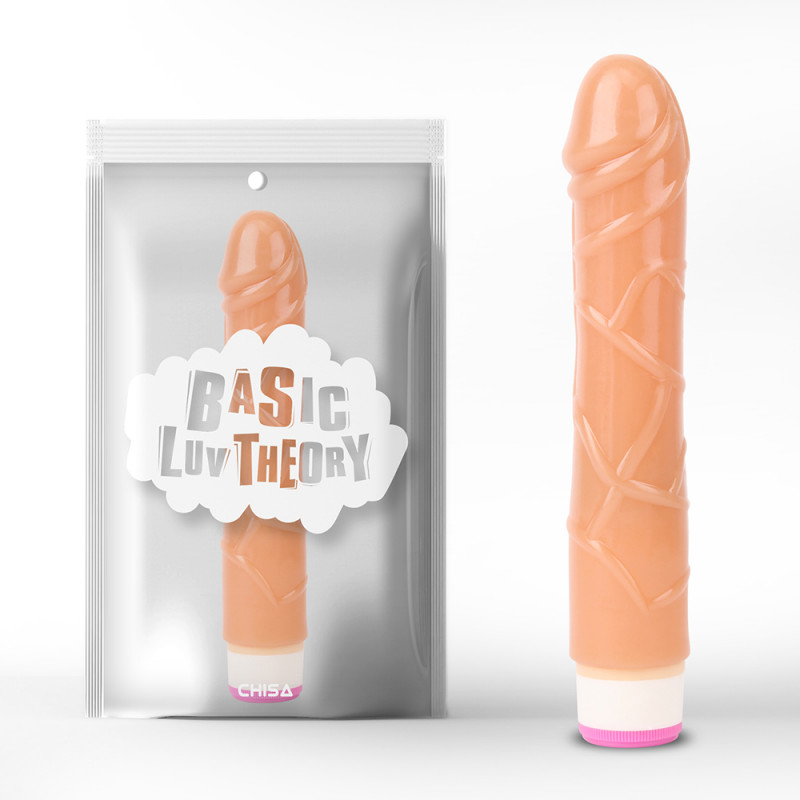 Реалистичный вибратор Basic Luv Theory Basic Pulsator-Flesh