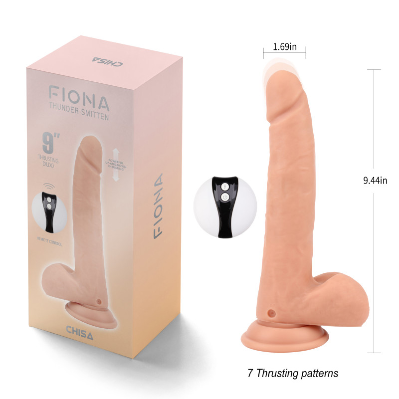 Реалистичный пульсатор с пультом ДУ Fiona Thunder Smitten