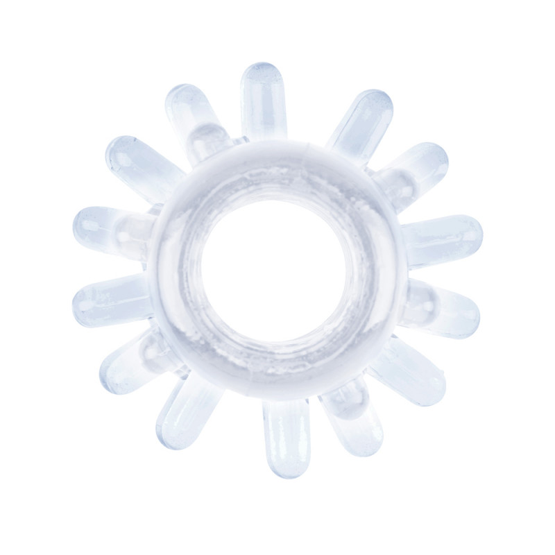 Набор эрекционных колец Cock Rings Set - Clear