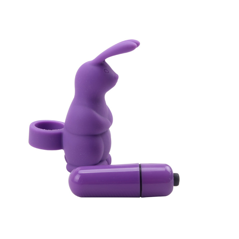 Вибратор на палец Sweetie Rabbit Purple