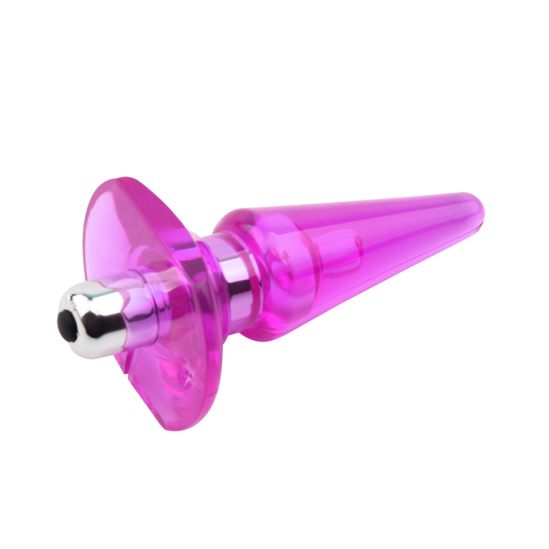 Анальная пробка с вибрацией Hi-Basic NICOLE'S Vibra Plug-Pink