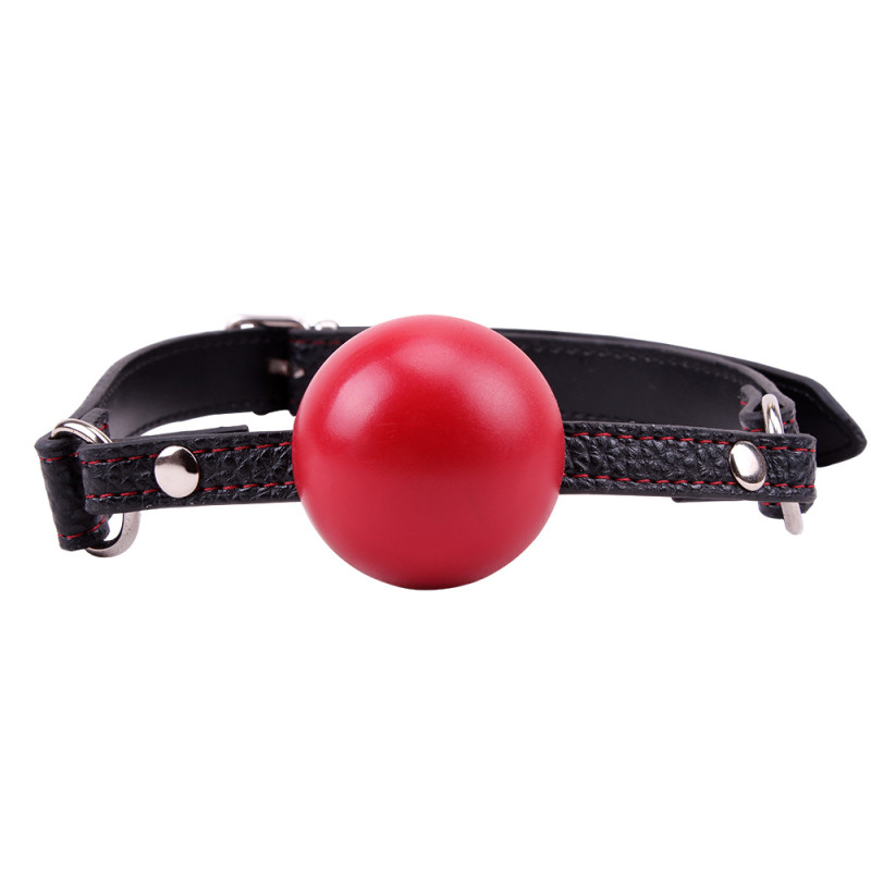 Кляп с красным шариком Hi-Basic Red Ball Gag