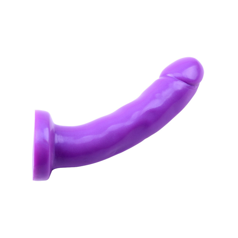 Страпон фиолетовый RGB Sex Harness, 15,5 см