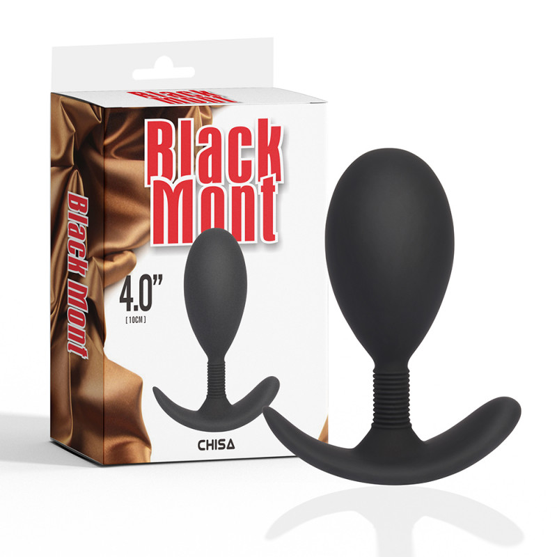 Анальная пробка силиконовая Black Mont Anal Play Plug L