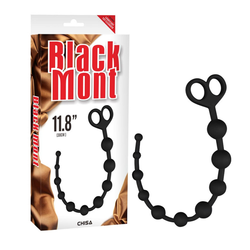 Анальные бусы Black Mont Boyfriend Beads
