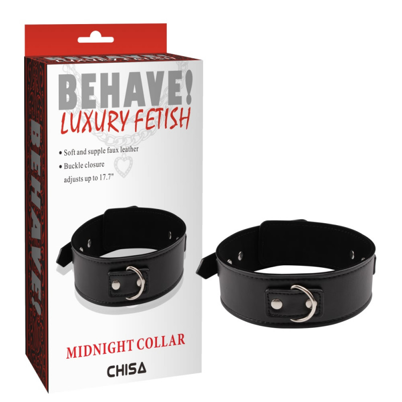 Ошейник Behave! Midnight Collar