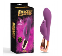 Вибратор-кролик с двумя вибро-моторами Fierce Euphoria G Knight