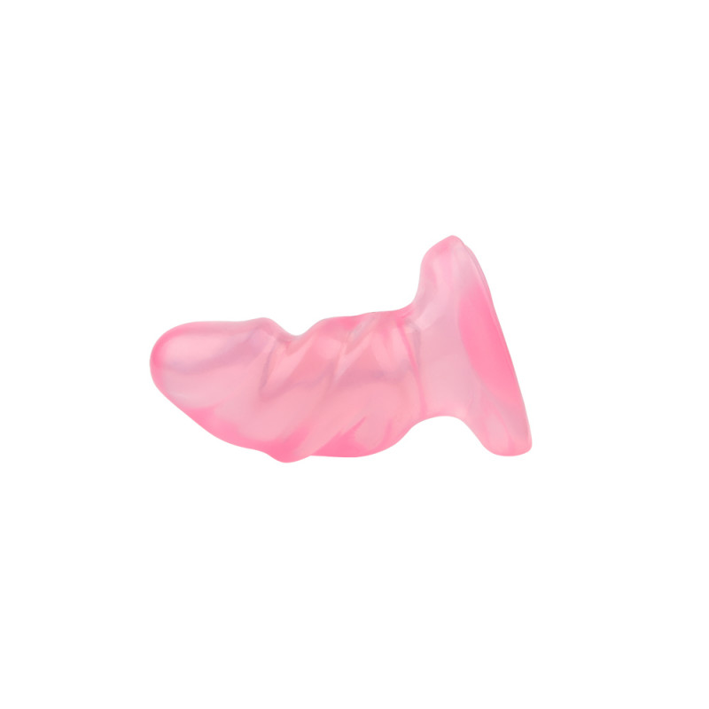 Анальная пробка силиконовая Hi-Rubber Raging Mini Plug-Pink