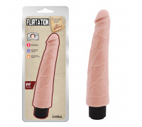 Реалистичный вибратор T-SKIN Flirtation, 24 см