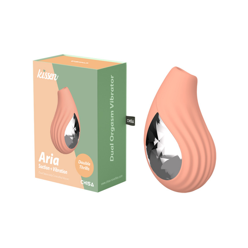 Вакуумный вибро-стимулятор клитора Kissen Aria