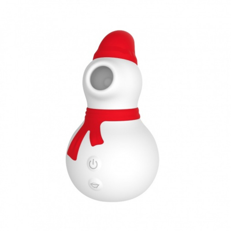 Вакуумный стимулятор клитора снеговик Snowman Sucking