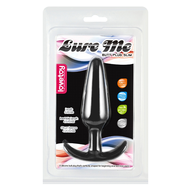 Анальная пробка размер L LoveToy LURE ME Classic Anal Plug L