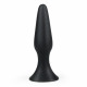 Анальная пробка силиконовая размер S LoveToy LURE ME Silicone Anal Plug S