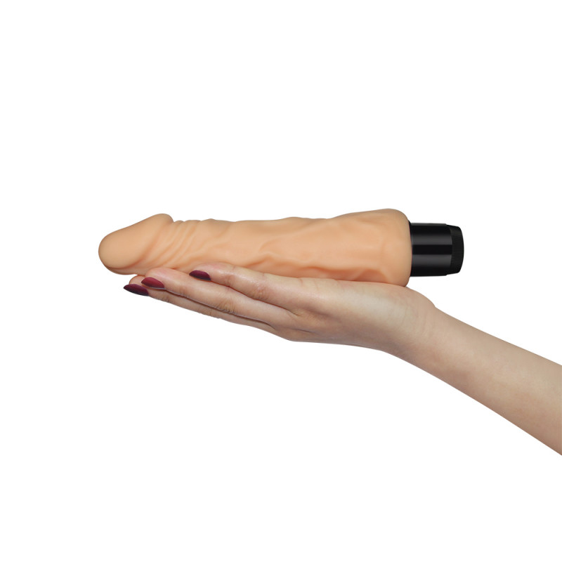 Реалистичный вибратор LoveToy 8 Feel Cyberskin Vibrator, 20 см