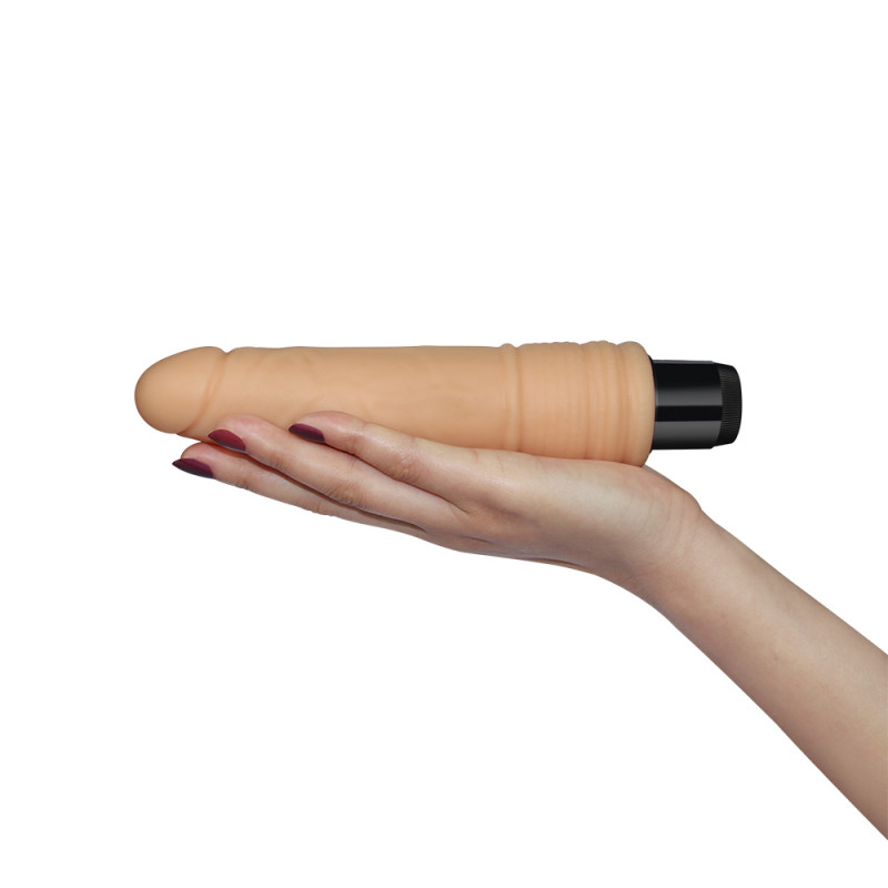 Реалистичный вибратор LoveToy 7.5'' Xtreme Feel Cyberskin Vibrator, 20 см