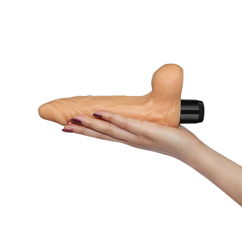 Реалистичный вибратор LoveToy 8'' Xtreme Feel Cyberskin Vibrator, 20,5 см