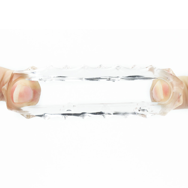 Эрекционное кольцо прозрачное LoveToy POWER PLUS Cockring Clear