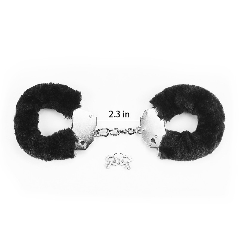Наручники меховые LoveToy Fetish Pleasure Fluffy Handcuffs