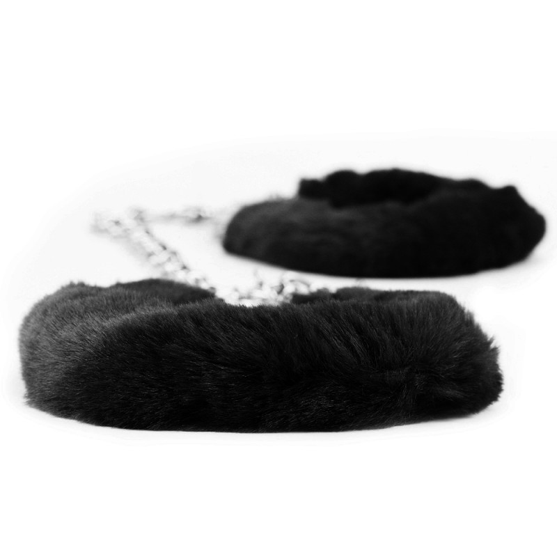 Фиксаторы для ног меховые LoveToy Fetish Pleasure Fluffy Leg Cuffs