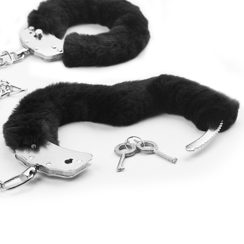 Фиксаторы для ног меховые LoveToy Fetish Pleasure Fluffy Leg Cuffs
